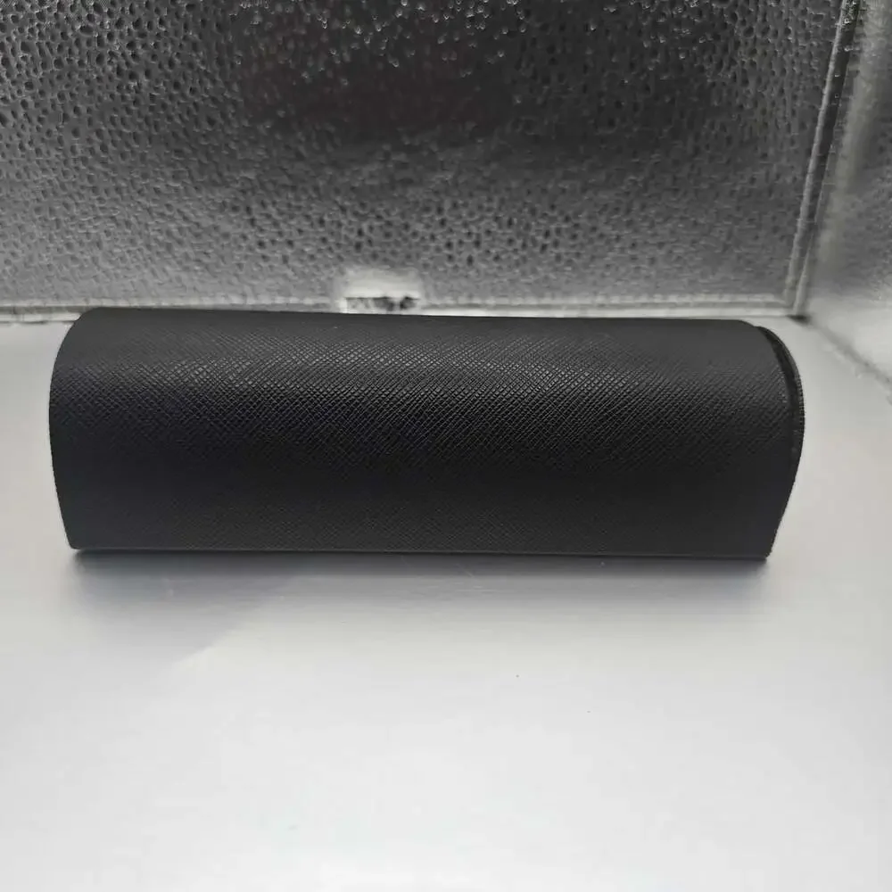 PRADA Authentic Eyeglasses Sunglasses Black Magnetic Case & New Sealed Cloth